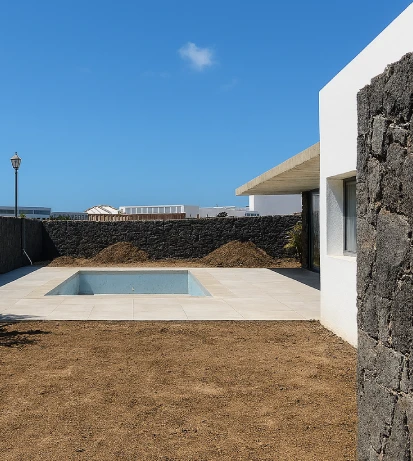 Terminando obra